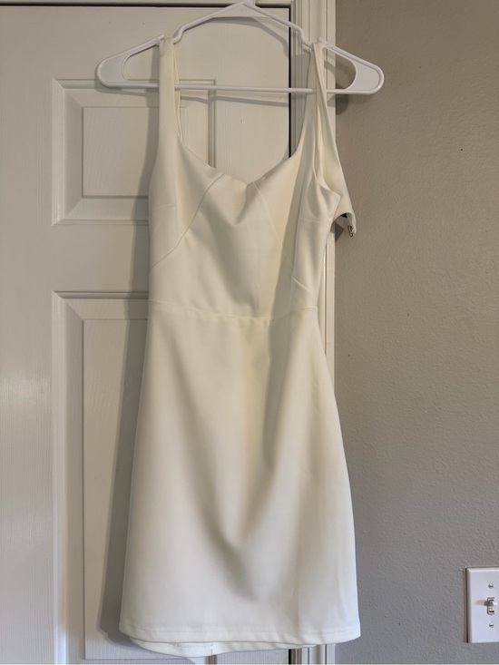 Lulus Dresses & Skirts - Lulu's Cream Scoop Neck Mini Dress